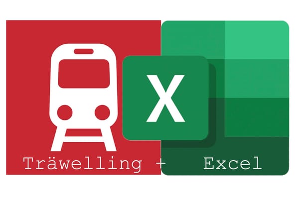 How-To: Träwelling-Rückblick mit Excel